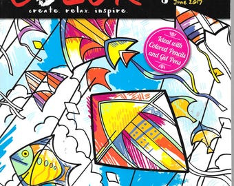 Color Book Create, Relax, Inspire, New From Kappa