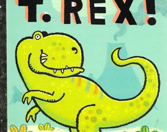 Little Golden Book " I'm a T-Rex! Hard covered Book