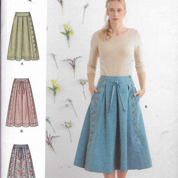 937716 Misses Flare Skirts Two Lengths Sizes 16-24 New Uncut Simplicity Pattern