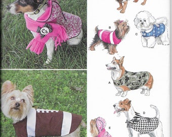 Simplicity 1239 Dog Coats in Three Sizes