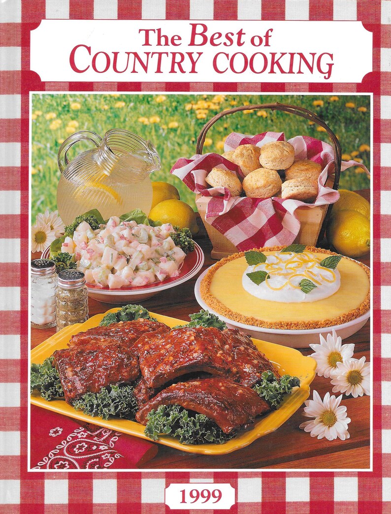 Country Cookbook Graphics Best Country Cooking Taste of Home Hardcovered 385 Recipes Cookbook ...