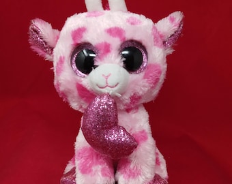 Ty Beanie Boos "Sweetums"  Spotted Giraffe 6"