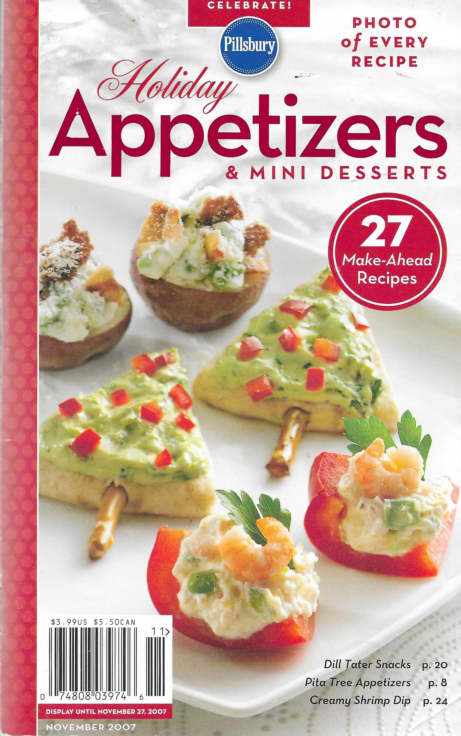 Pillsbury 27 Holiday Appetizers & Mini Desserts 93 Nov 2007