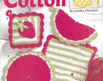 Kitchen Basics In Cotton Crochet 19 Patterns Leisure Arts