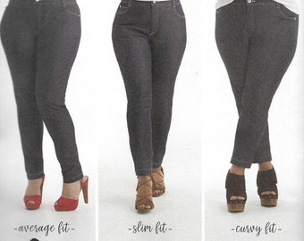 85166 Misses Mimi G Skinny Jeans, Sizes 6 Thru 14, New Uncut Simplicity Pattern 8516