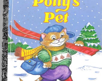 Little Gold Book Polly's Pet Pre-Owned 1984 Good Condition
