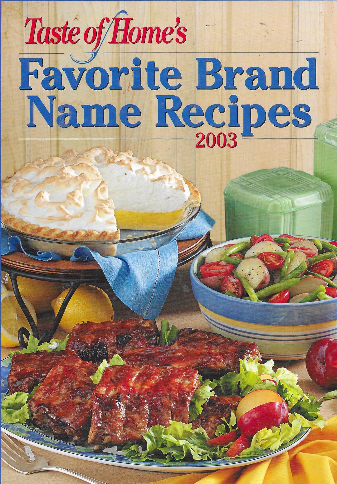 Taste of Home Favorite Brand Name Recipes 2003 Hardcover Cook