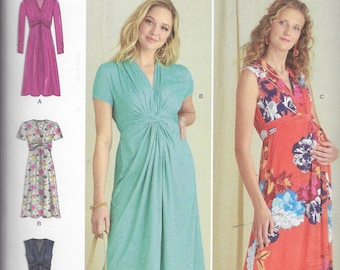 96006 Misses Pullover Knit Dress Sizes 6-14 New Uncut Simplicity Pattern