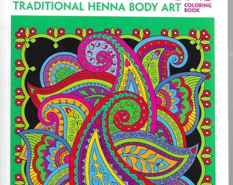 Mehndi Designs Creative Haven Traditional Henna Body Art Coloring Book