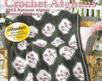 Cross Stitch Crocheted Afghans 4 Award Winning Patterns