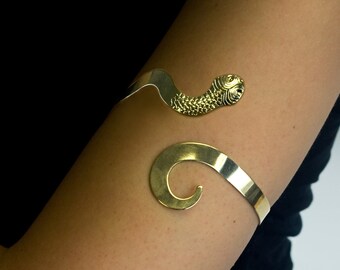 CLEOPATRA Egyptian Ethnic Tribal COBRA SNAKE ASP ARMBAND Fashion JEWELRY New