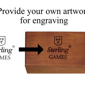 Custom Engraved Wooden Keepsake Box: Personalize with Your Design Memory Box