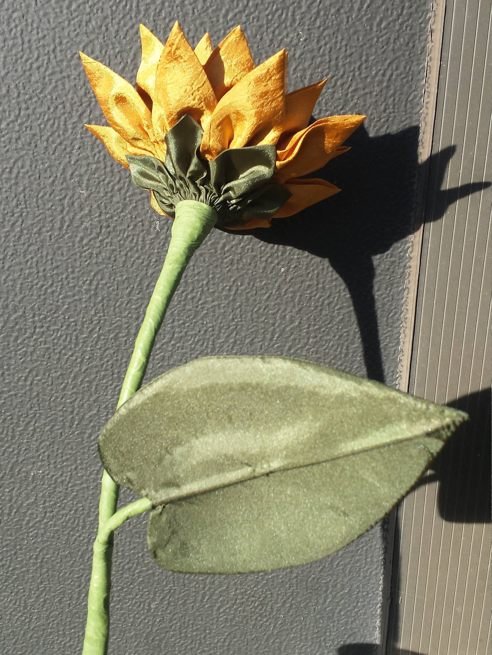 Fabric Sunflower handsewn Flowers BEST SELLER Etsy