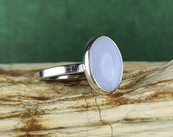 Anillo De Punto Oval De Ópalo De Fuego Blanco Crystal Viking Anillo De Punto Oval De Ópalo De Fuego Blanco Crystal Viking