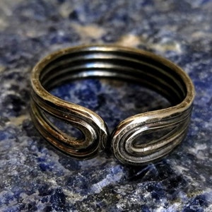 Replica authentic viking ring silver handmade