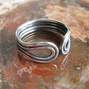 Replica authentic viking ring silver handmade US image 4