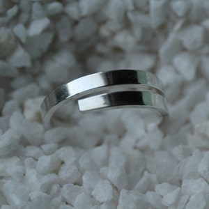 Silver replica viking ring authentic model