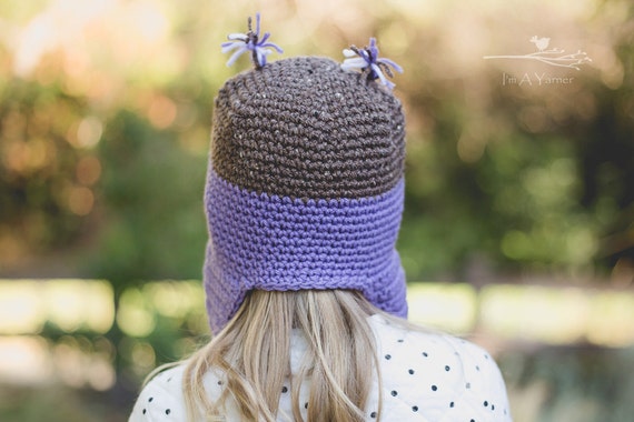 Purple Owl Hat Crochet Hats for Kids First Birthday Owl - Etsy