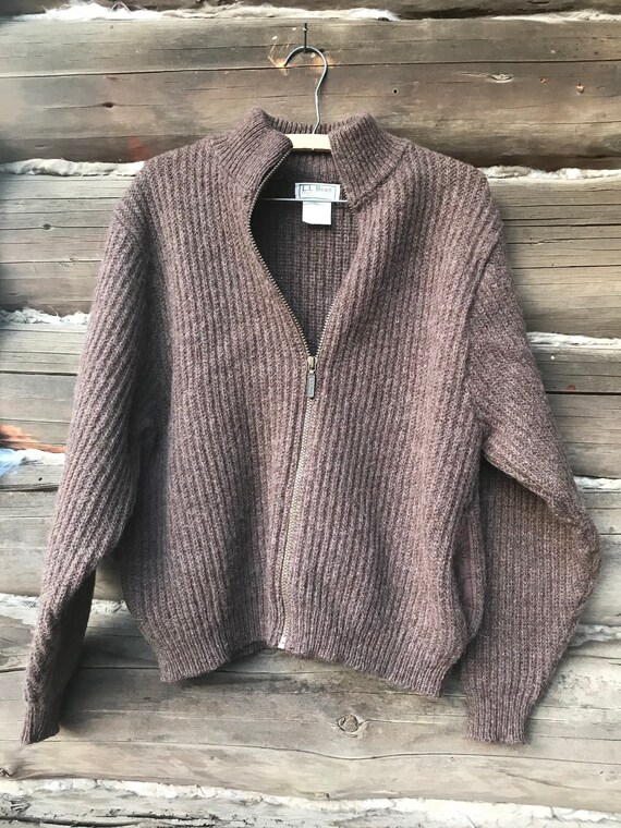 LL Bean Wool Cardigan