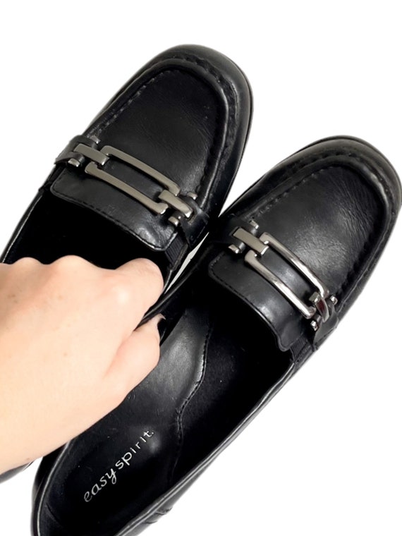 Black Chunky Loafers/Y2k Fashion/Millenium Fashio… - image 8