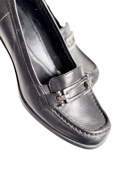 Black Chunky Loafers/Y2k Fashion/Millenium Fashio… - image 6