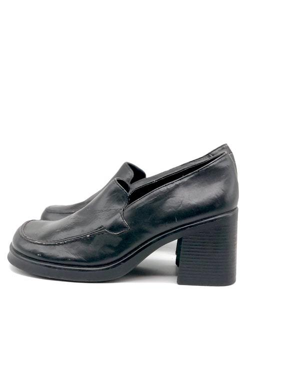 90’s Soho Chunky Loafers/2000's Style/Black Chunky