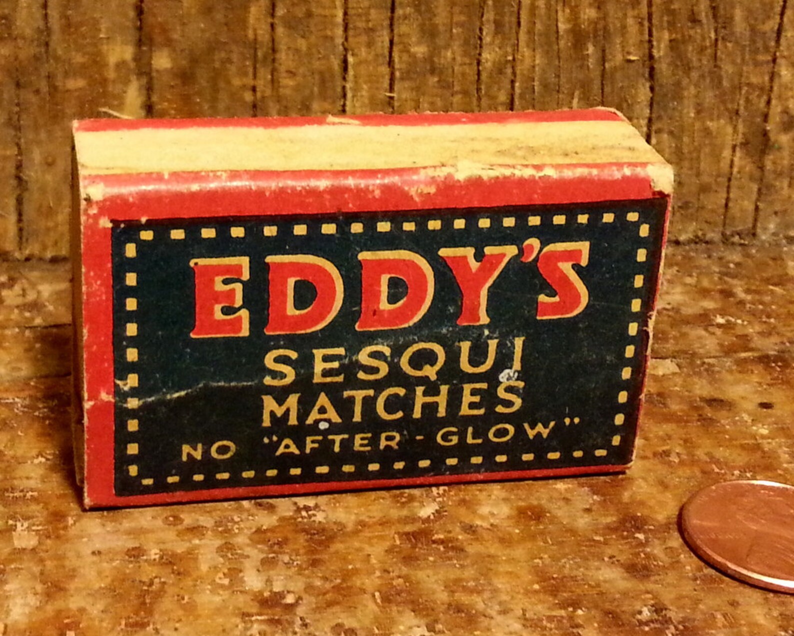 Eddy's Sesqui Matches Matchbox No After Etsy