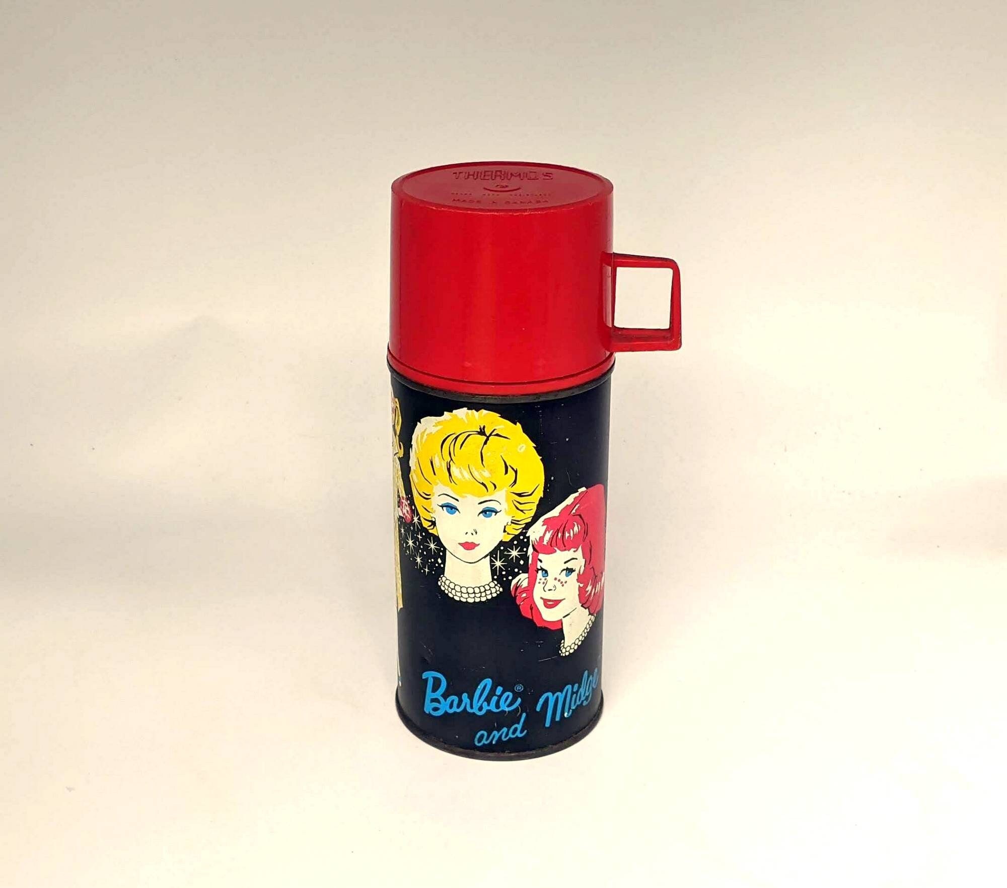 Barbie dated 1962 Red Top Thermos by Mattel - Ruby Lane