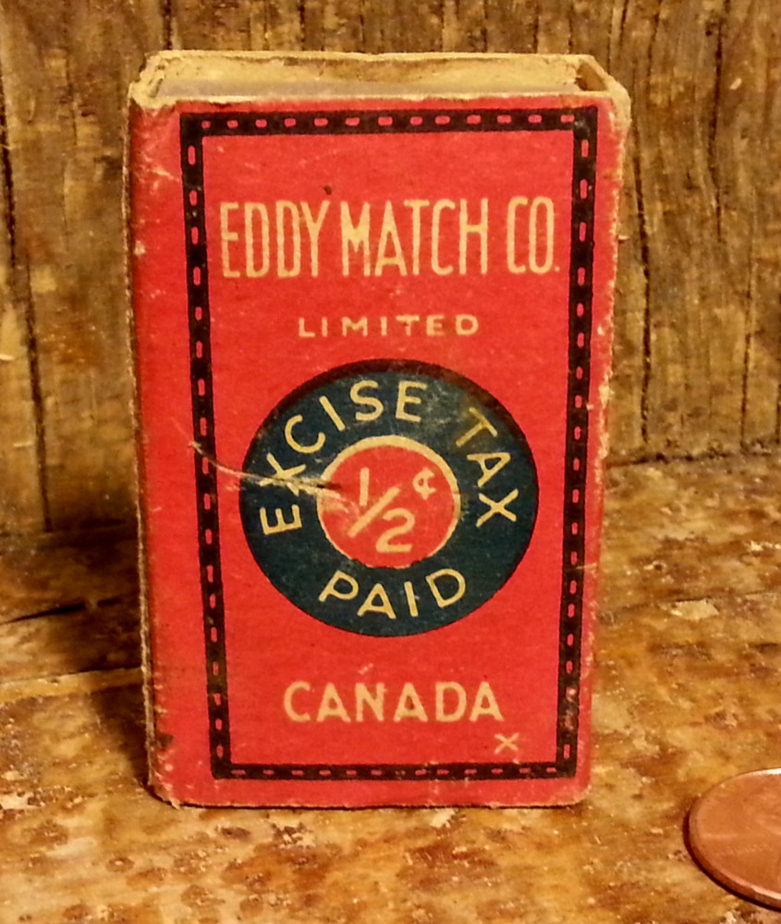 Eddy's Sesqui Matches Matchbox No After Etsy