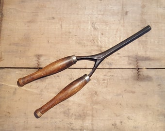 antique curling iron value