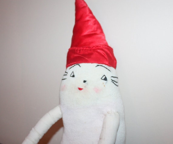 vintage cat in the hat stuffed animal