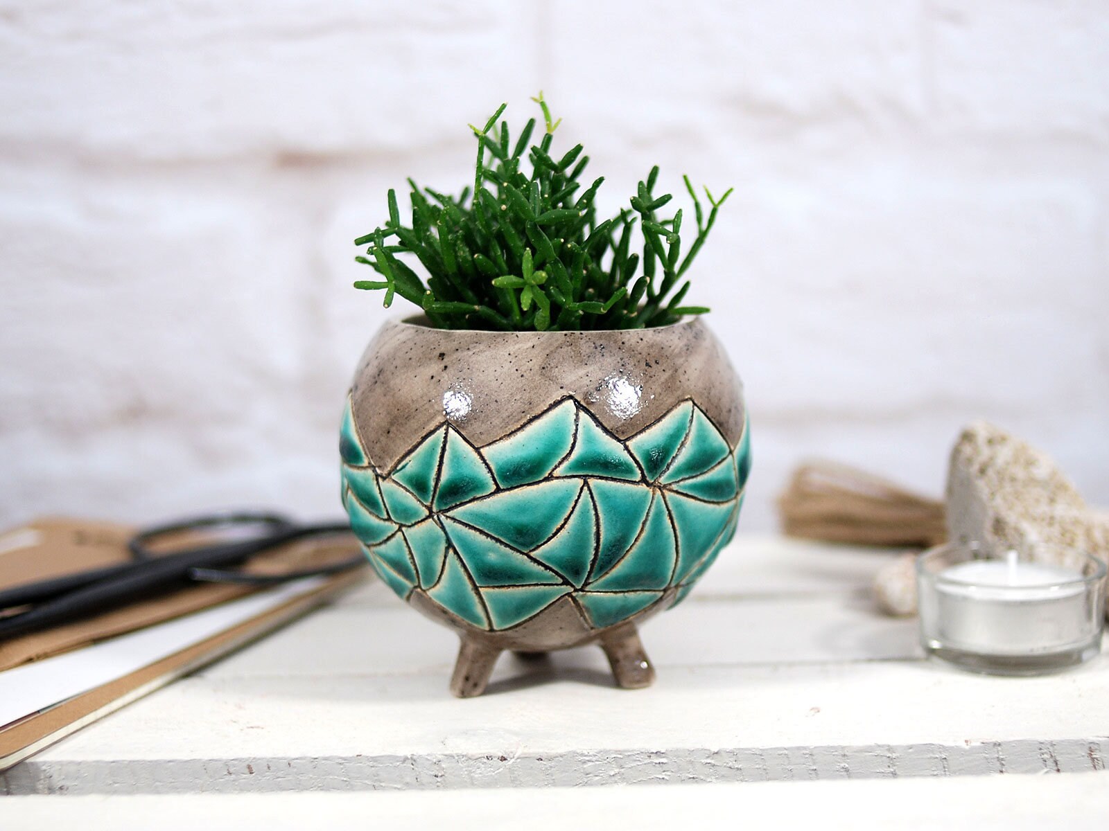 Ceramic Planter Ceramic Pot Planter Pot Ceramic Pot Home Etsy