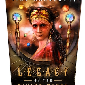 Legacy of the Divine Tarot Cards Deck & Full-Sized Guidebook Book Set by Ciro Marchetti / Body Mind Spirit Divination Psychic Reading NEW