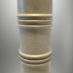 10" McCoy Floraline Sage Green Bamboo Vase – MCM Mid-Century Modern Ceramic Pottery