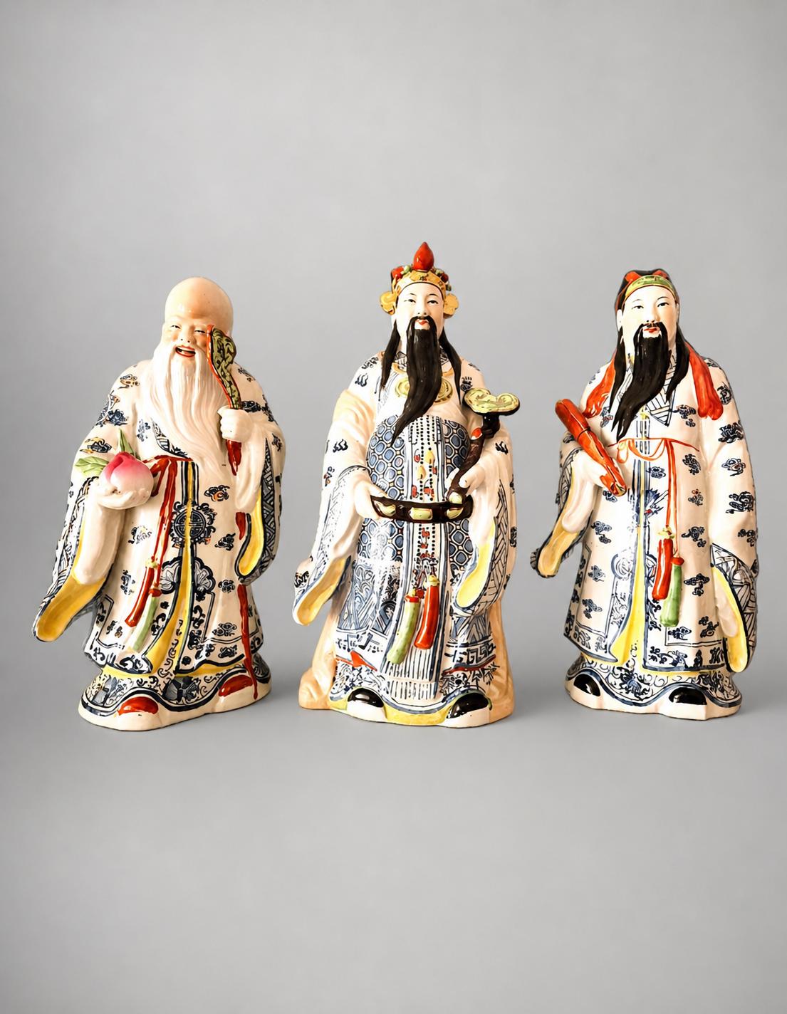 Three chinese gods - Etsy 日本