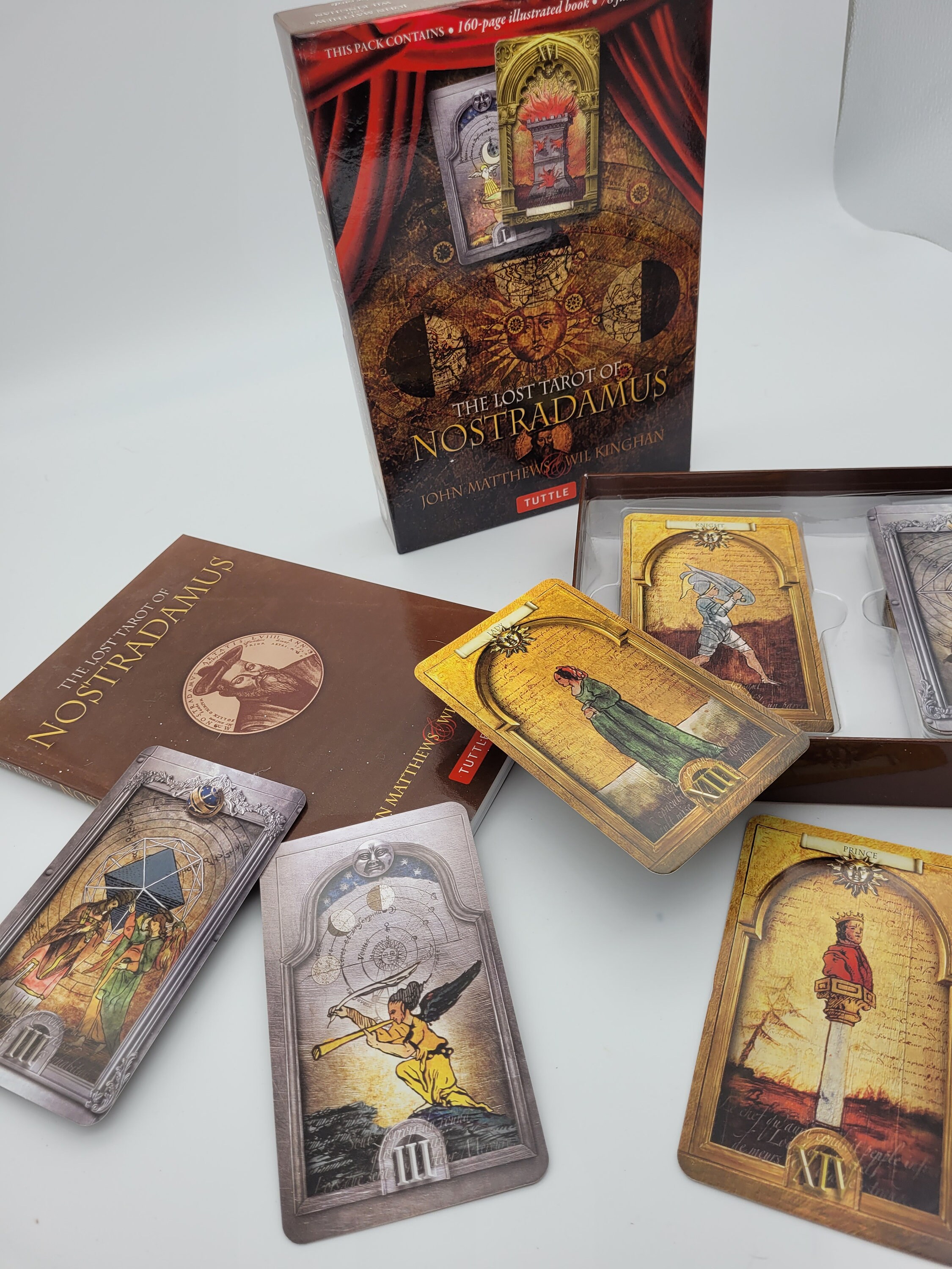 The Lost Tarot of Nostradamus, John Matthews, Wil Kinghan The Lost Tarot of Nostradamus, John Matthews, Wil Kinghan