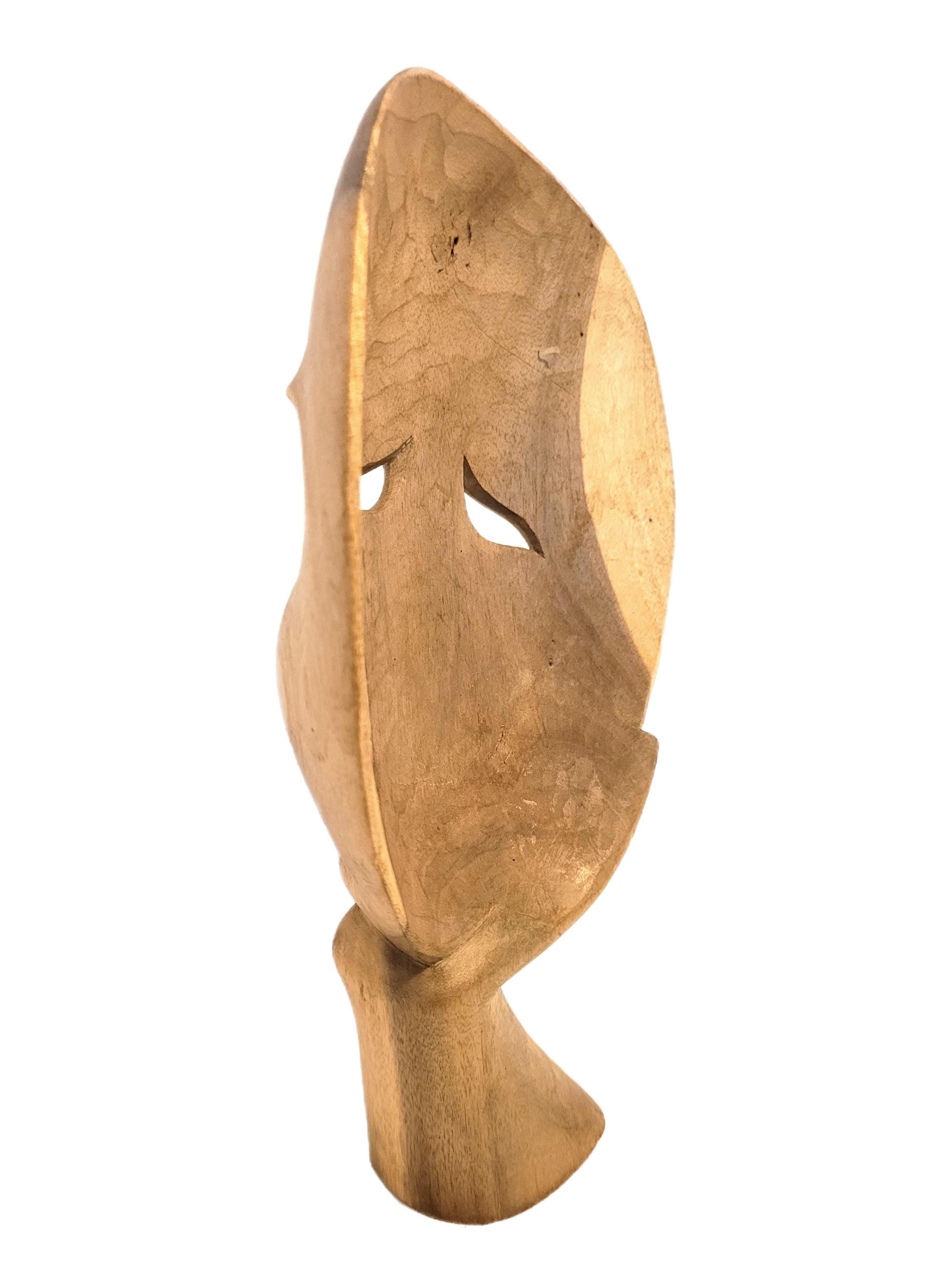 硬玉人面器 LS064 - 6 x 3.7 x 3.6 CM Hand Carved Boxwood Netsuke :Buddha