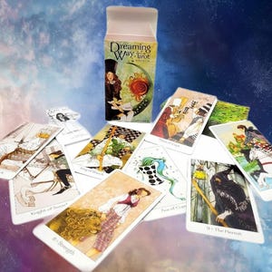 DREAMING WAY Tarot Talii, Karty i Przewodnik