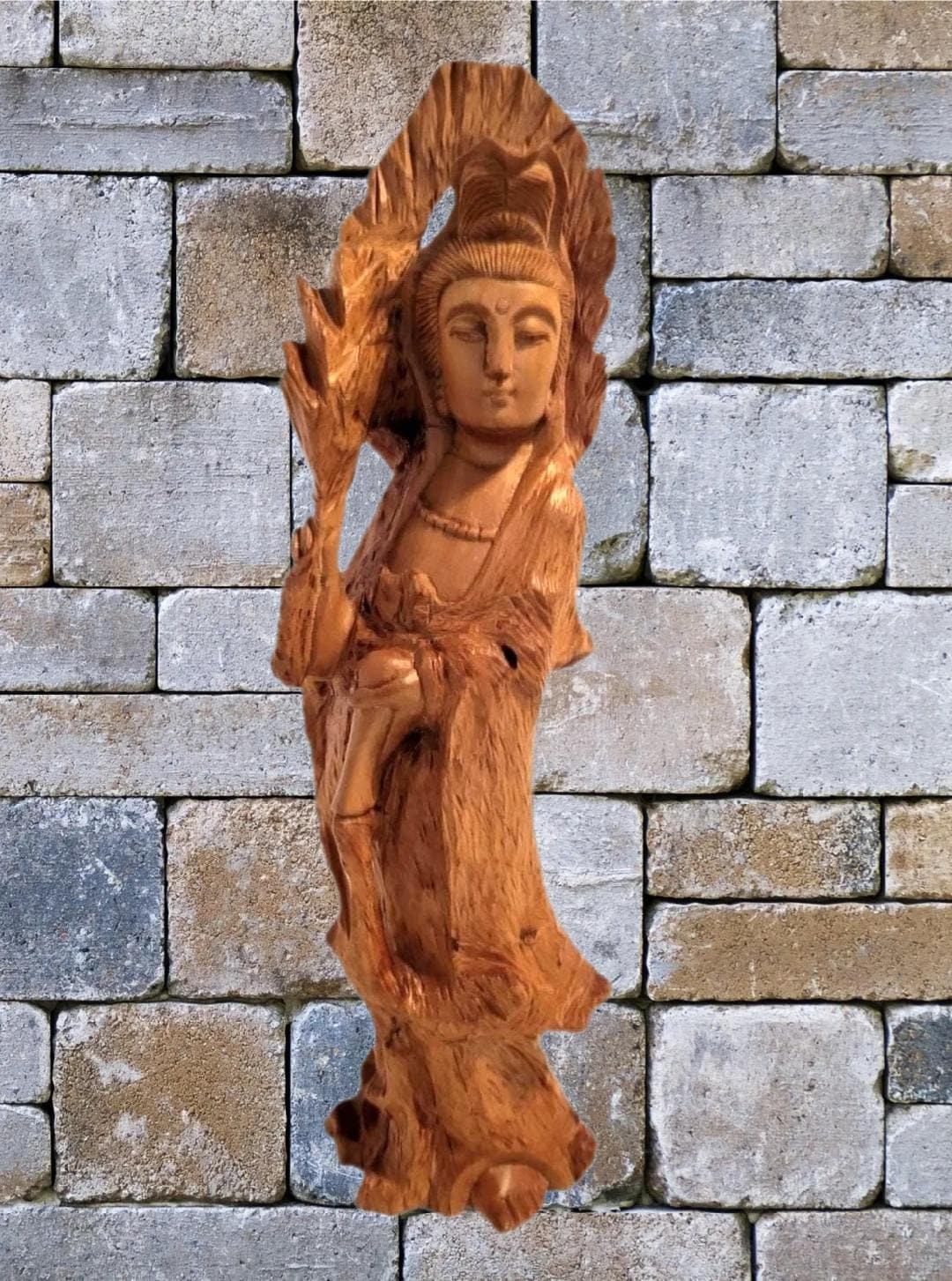 木製　像 早坂清作 千手観音 白檀木彫 仏像 仏教美術 YY22 1FB65 彫刻