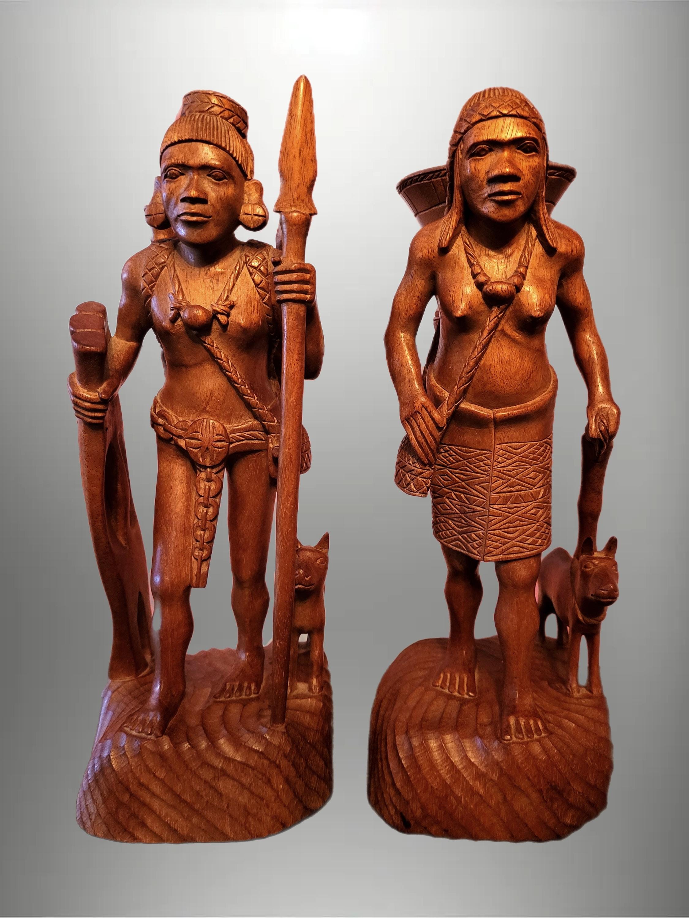 Philippines wood carving - Etsy 日本