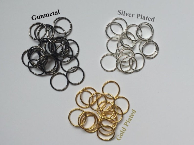 Hair Rings BEST SELLER Hair Ring Set with Velvet Bag Gold image 7