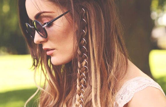 Diamond Braidhalf up or pigtail - Sweethearts Hair