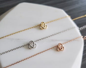 Dainty Infinity Triple Knot Bracelet, Layering Bracelet, Stackable Bracelet, Friendship Bracelet, Bracelet in Canada, Bracelets for Women