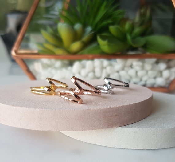 Arrow Wrap Ring Rhodium-plated Sterling Silver - Nontarnish Arrow Wrap Ring Rhodium-plated Sterling Silver - Nontarnish