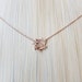 Simple Dainty Leaf Wealth Wrap Necklace, Rose Gold Jewelry, Rhodium Plated Chains, Layering Jewelry, Gift for her, Necklaces for women 