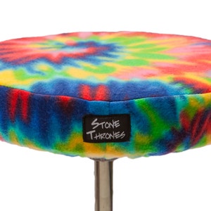 DRUM SEAT COVER Tie Dye image 1