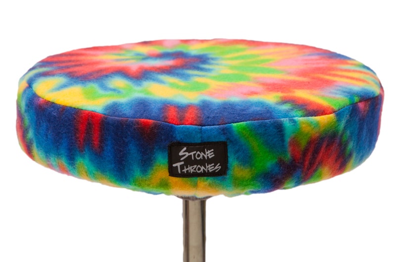 DRUM SEAT COVER Tie Dye image 1