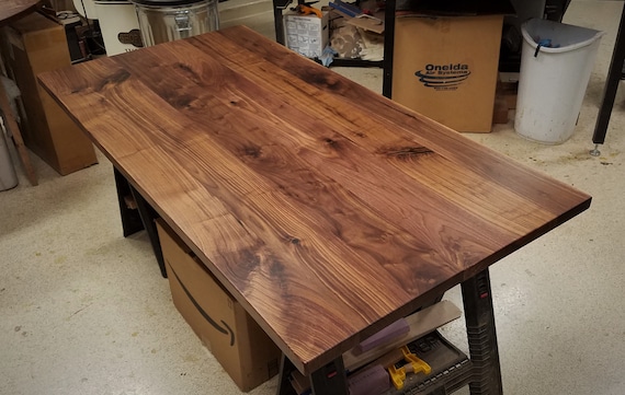 Dark walnut desk top deals