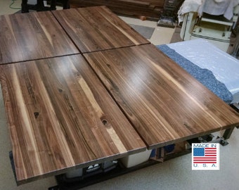 Walnut Butcher Block Table Top // Conference Table, Counter, Island, Dining, Pub, Cafe, Restaurant, Kitchen, Breakfast (No Base)