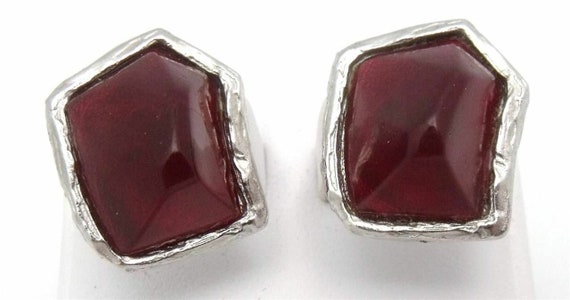 Yves Saint Laurent Nugget Earrings